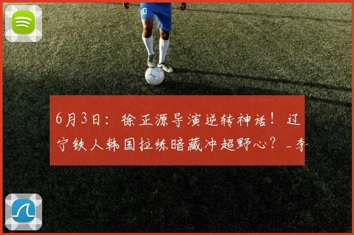 6月3日：徐正源导演逆转神话！辽宁铁人韩国拉练暗藏冲超野心？_李帅_球员_体能
