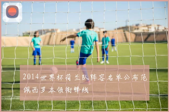 2014世界杯荷兰队阵容名单公布范佩西罗本领衔锋线