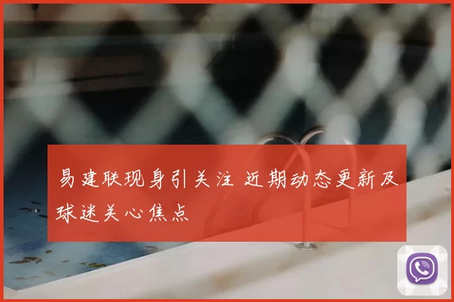 易建联现身引关注 近期动态更新及球迷关心焦点